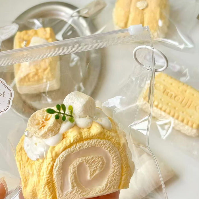Vanilla Roll Cake Squishy